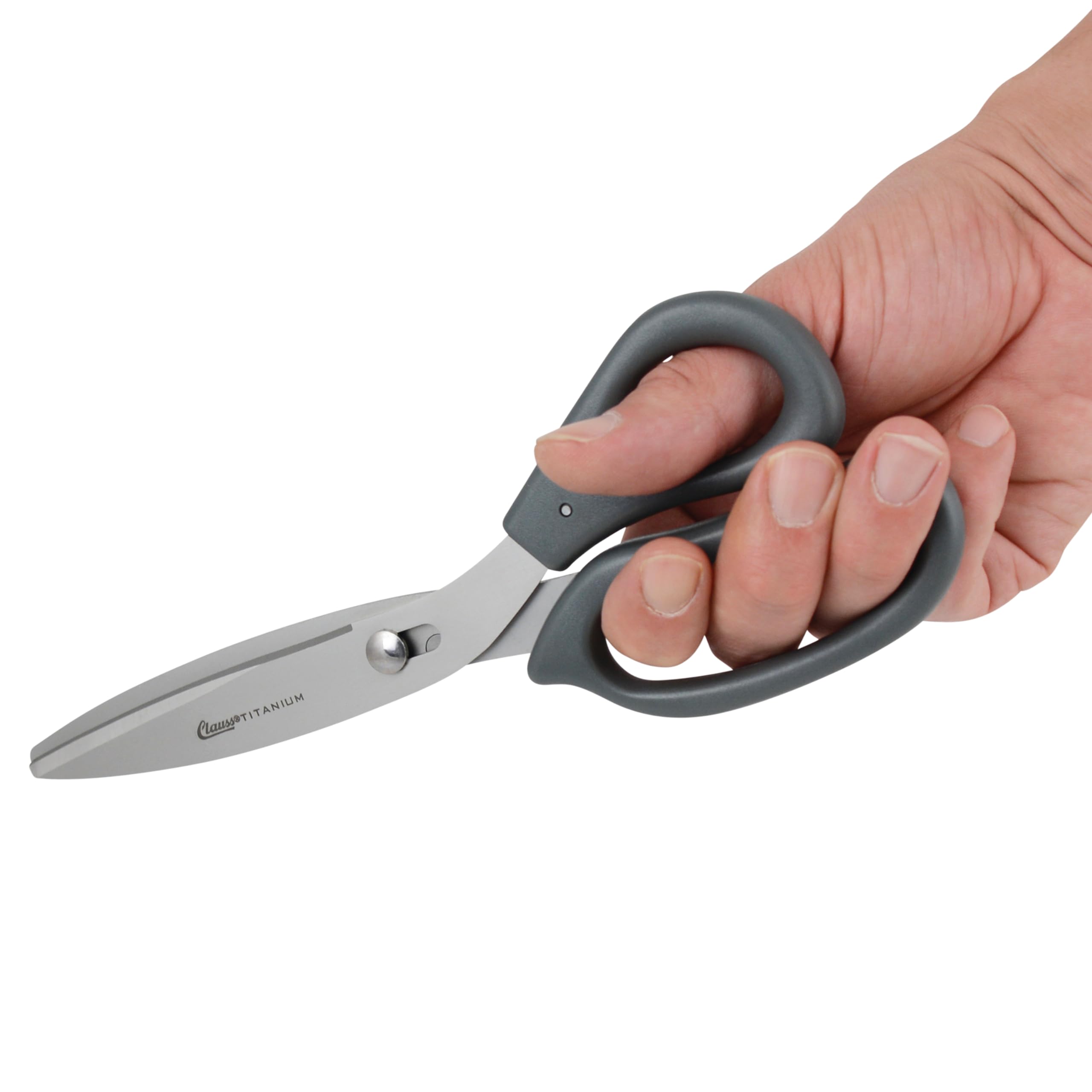 Clauss 20461 9-Inch High Leverage Titanium Scissors, All Purpose Heavy Duty Shears for Thick, Tough Materials - Image 5
