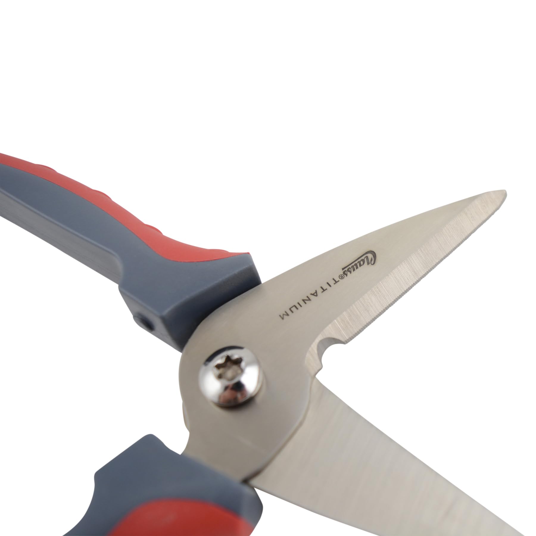 Clauss 20462 8-Inch Spring Assist Titanium Snips, All Purpose Heavy Duty Snips for Thick, Tough Materials - Image 5