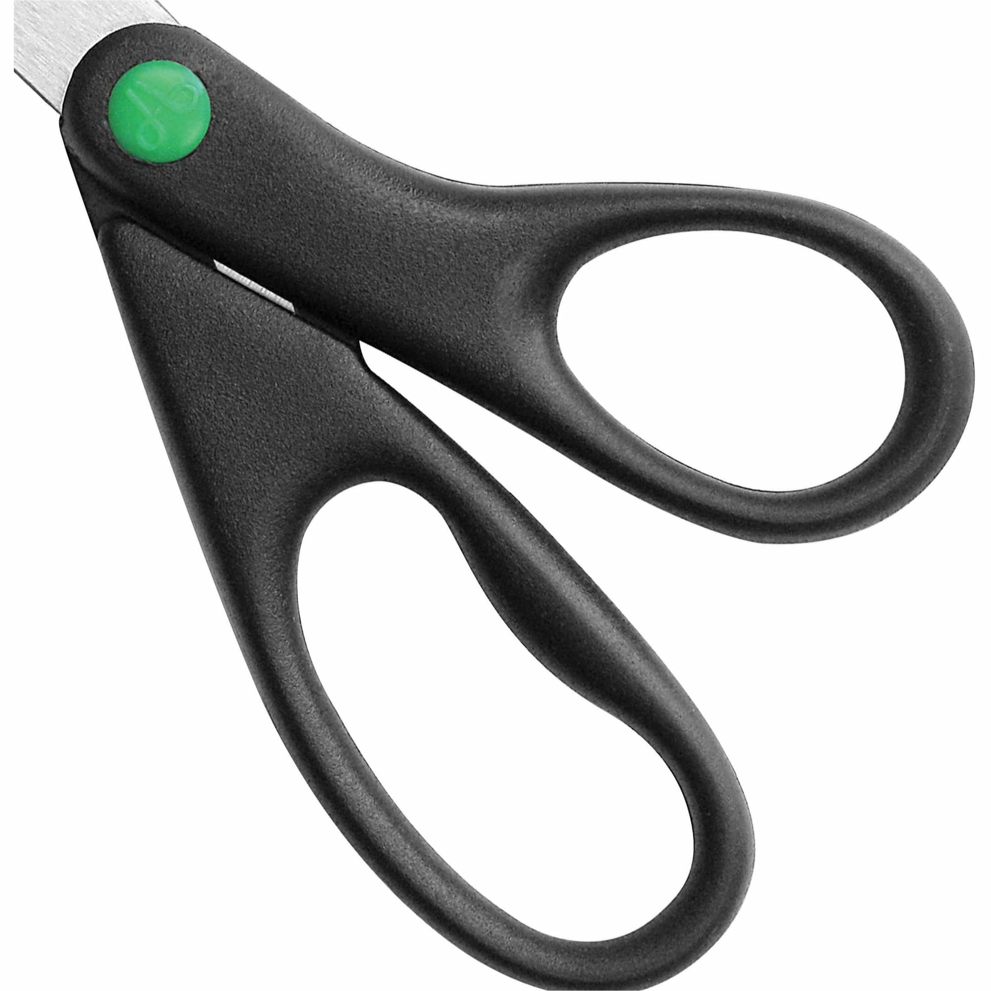 Wescott Kleenearth Recycled Stainless Steel Scissors, 8" Straight, Black (41418) - Image 6