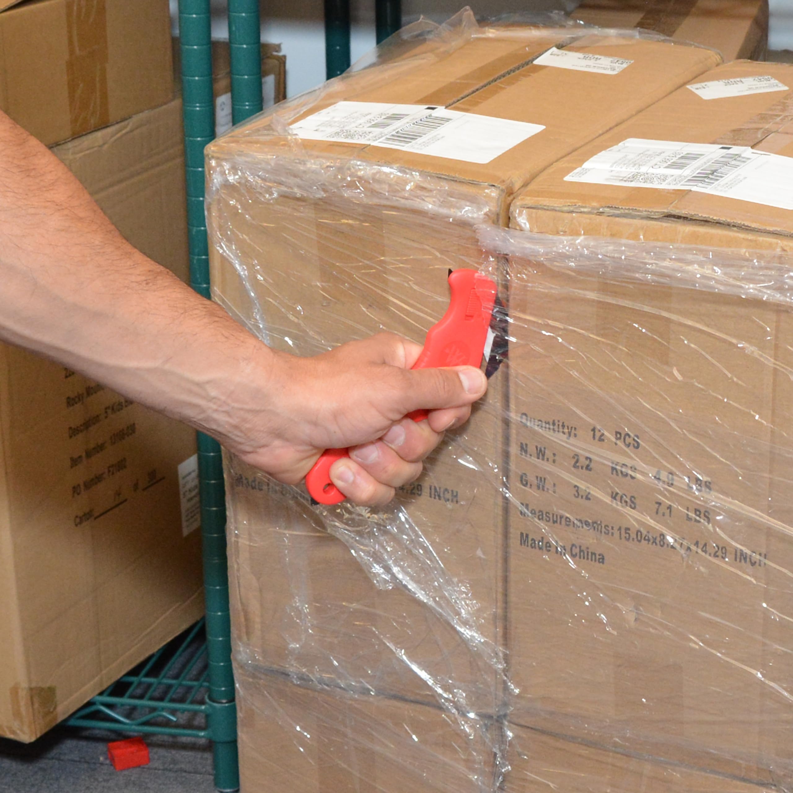 Westcott 00446 Single Sided Safety Knife with Ceramic Knife Blade - Image 5