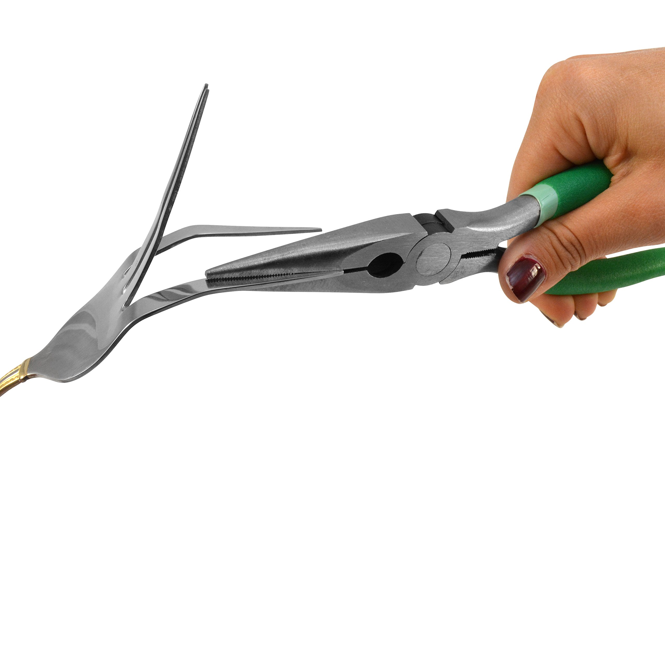 Westcott 16702 Long Nose Craft Pliers, 8" - Image 4