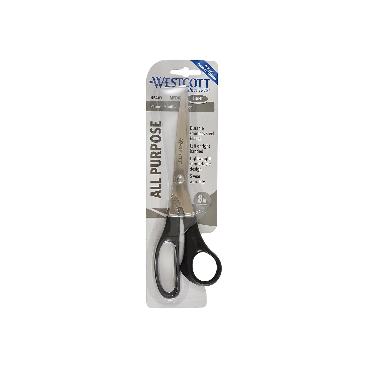 Westcott 8" All Purpose Value Scissors - Image 3