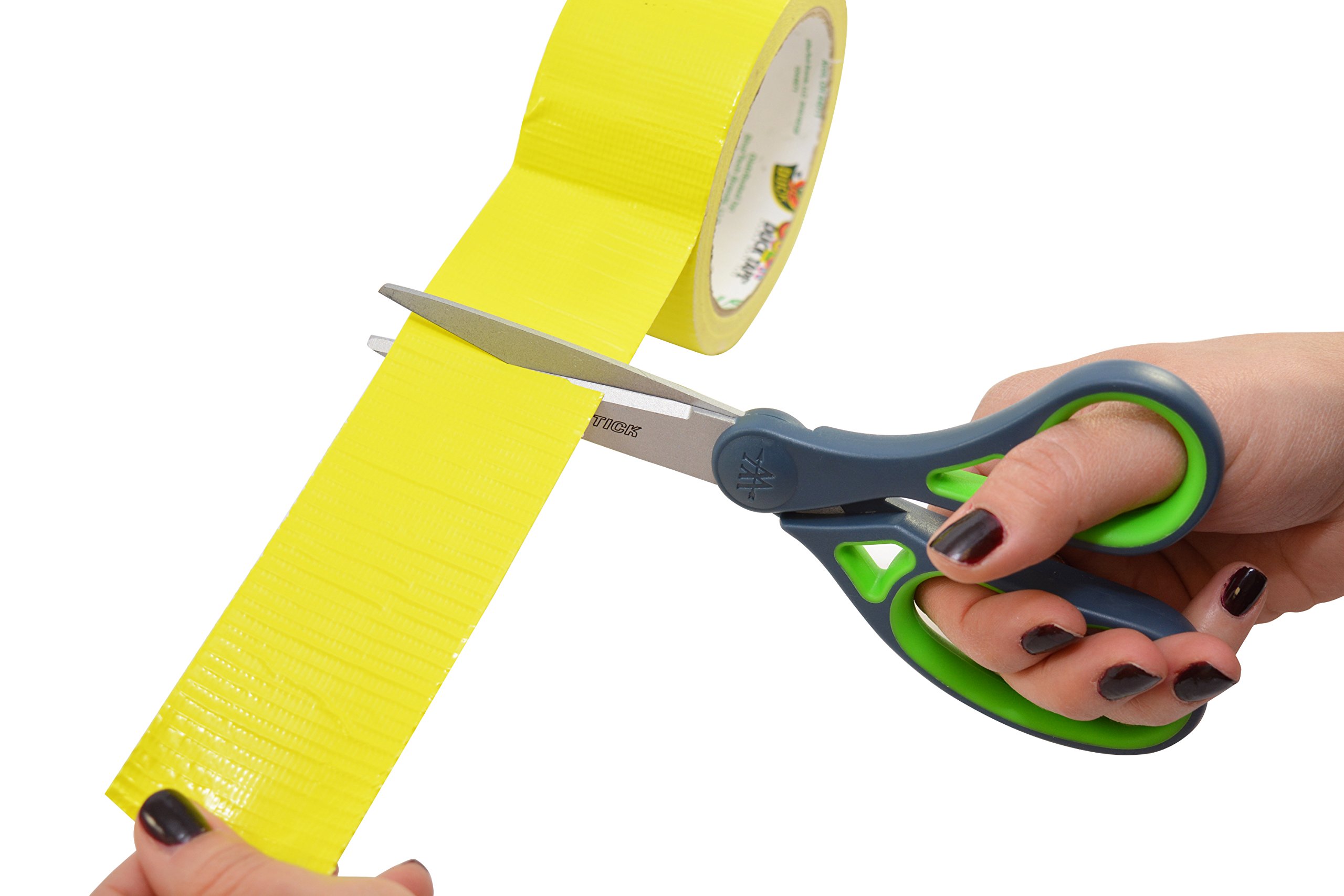 Westcott 8" Geo Non-Stick Scissors, Color Varies (16468), single - Image 5