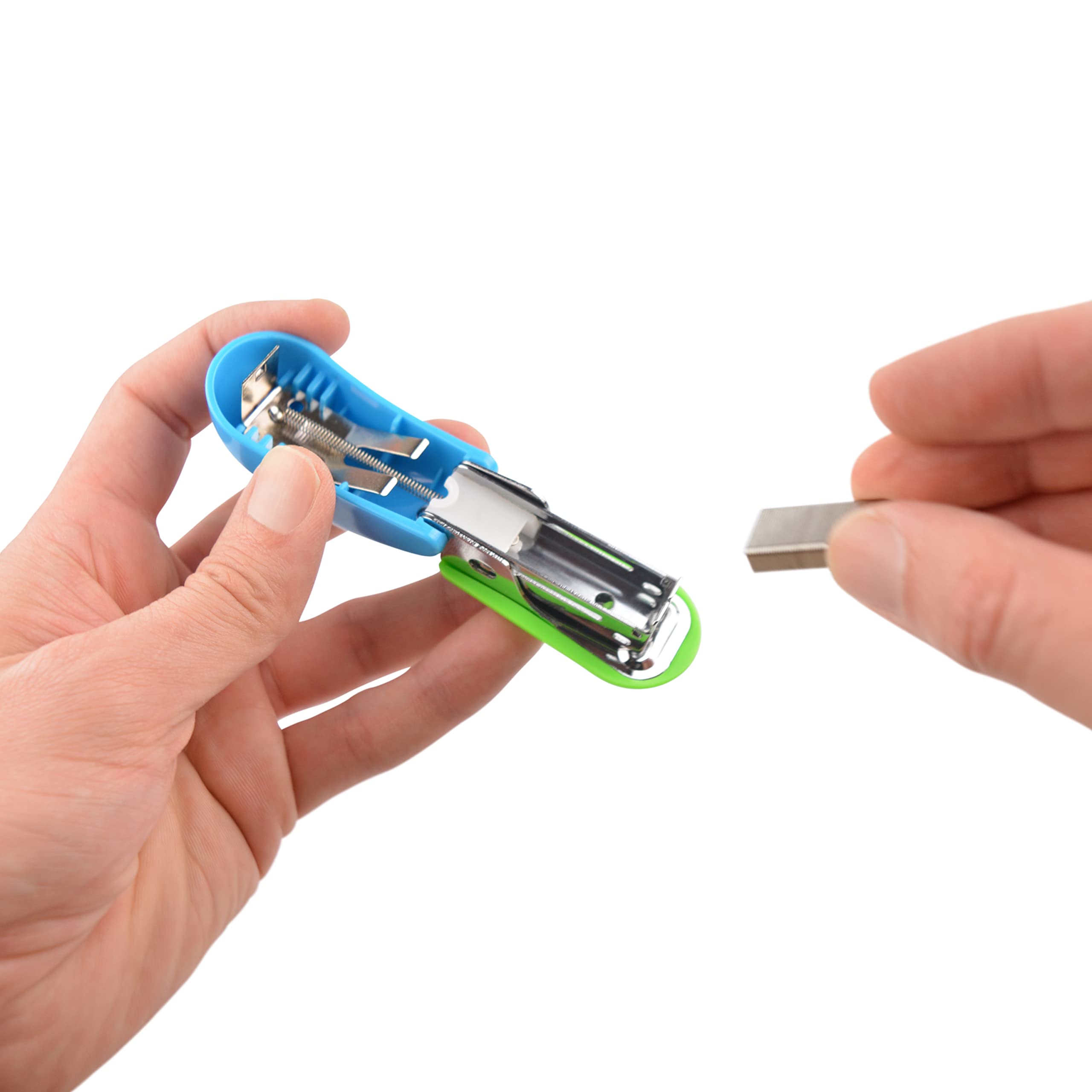 Westcott Assorted Colors Stapler with 200 Staples, Mini - Image 5