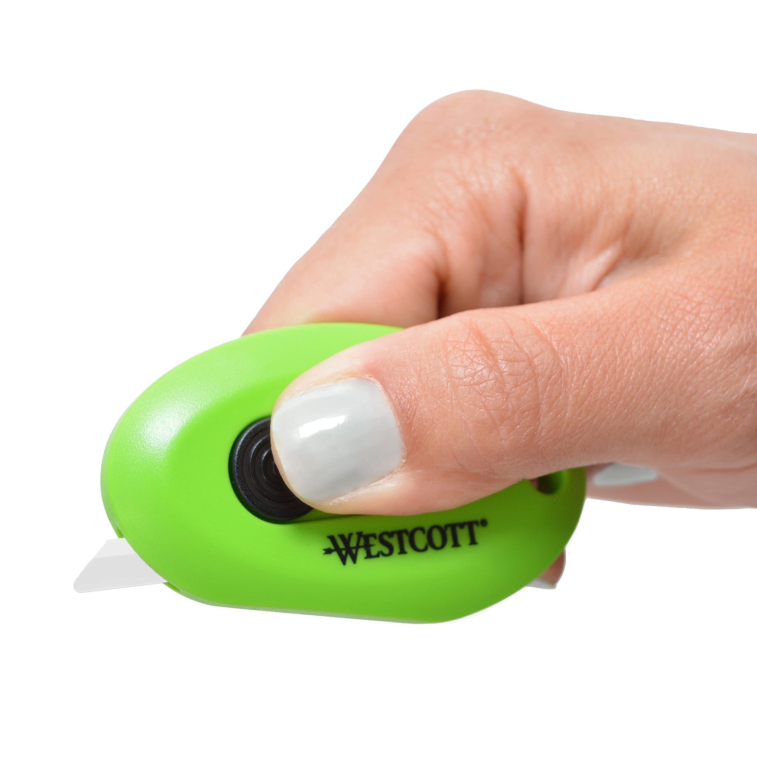 Westcott Compact Retractable Box Opener (16474), Uses Ceramic Blades - Image 4