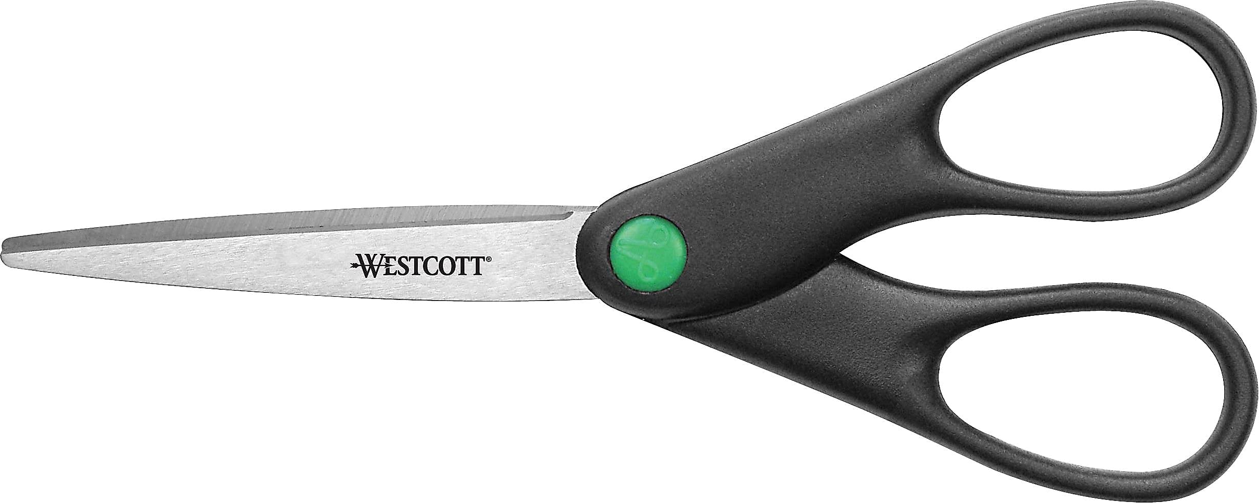 Westcott Kleenearth Recycled Stainless Steel Scissors, 7", Black - Image 3