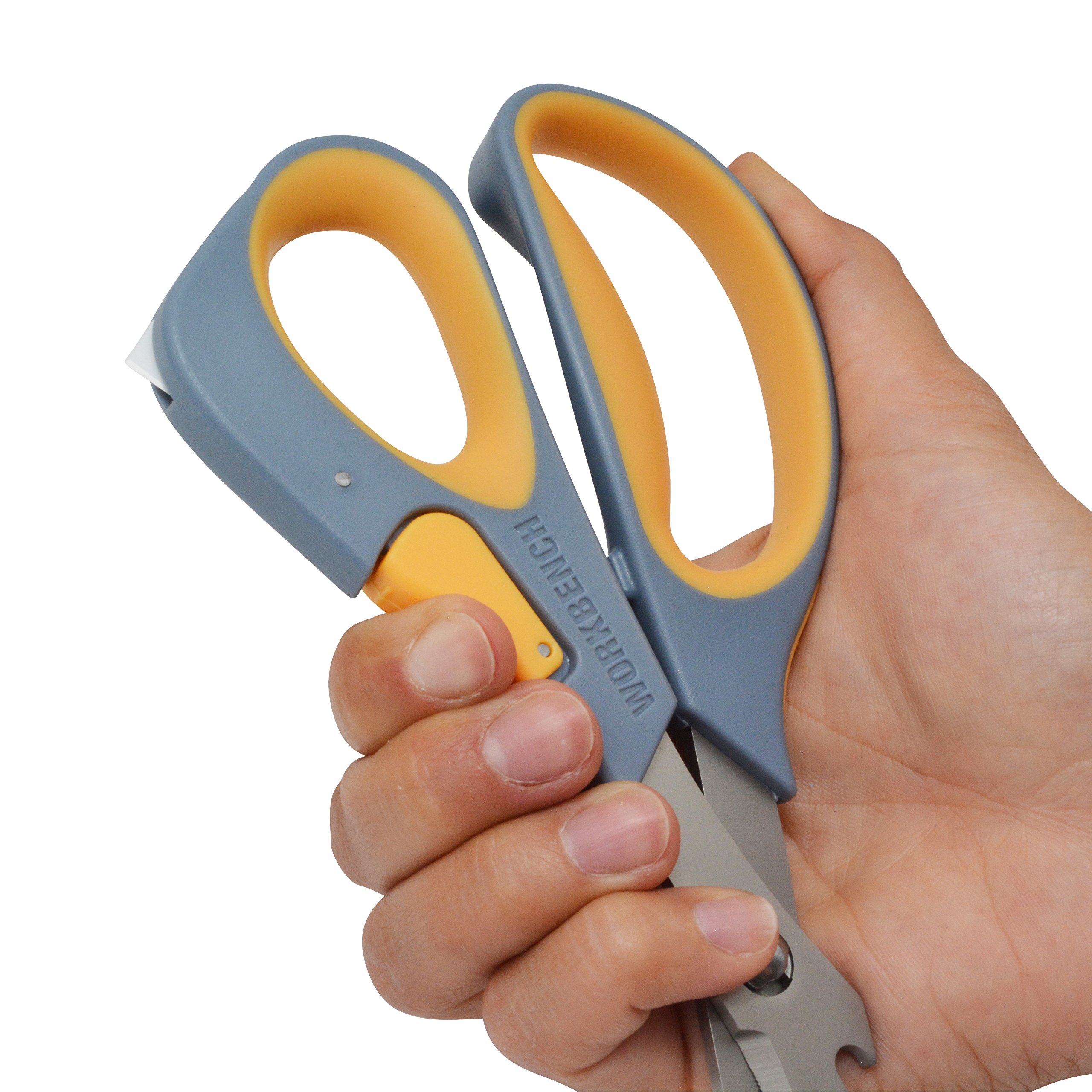 Westcott Titanium Workbench Shears with Sheath and Ceramic Cutter, 8" (16512) - Image 3