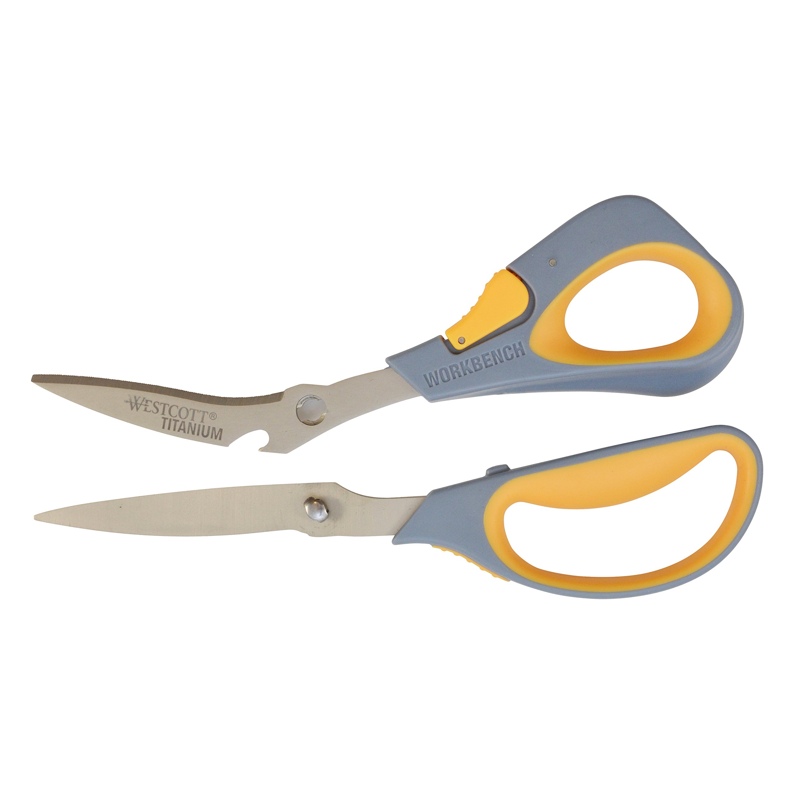 Westcott Titanium Workbench Shears with Sheath and Ceramic Cutter, 8" (16512) - Image 5