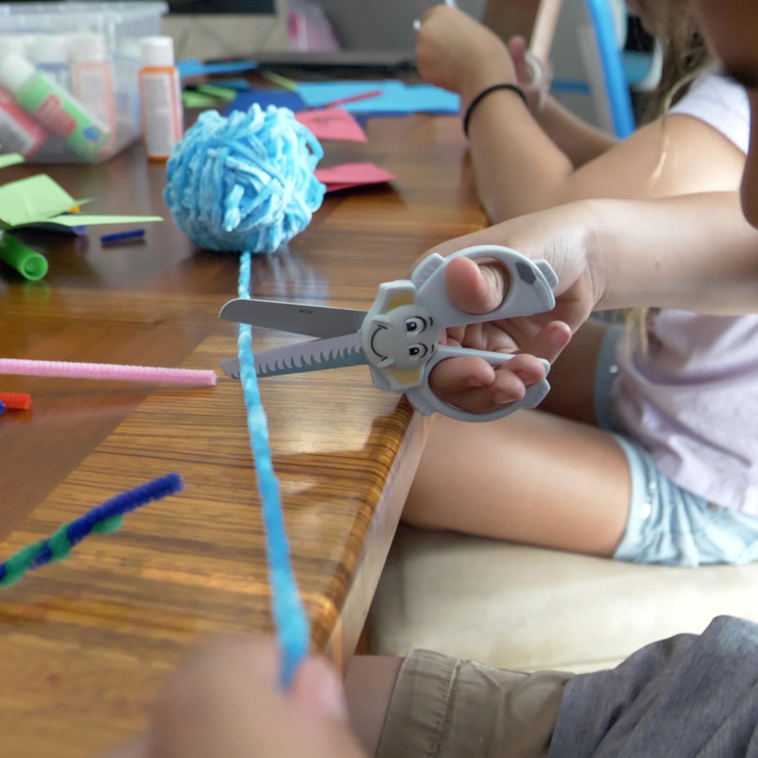 Westcott Wild Ones! 5" Kids Scissors, Blunt, Assorted Animal Designs, 6pk - Image 18